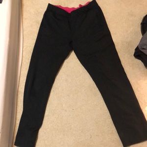 Black & Pink Nike Sweatpants